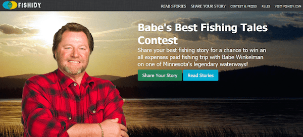 Babe Winkelman and Fishidy Renew Partnership and Launch New “Fishing Tales” Contest