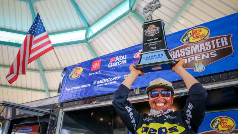 Matsushita Rallies For Victory At Bassmaster Central Open On Sam Rayburn  