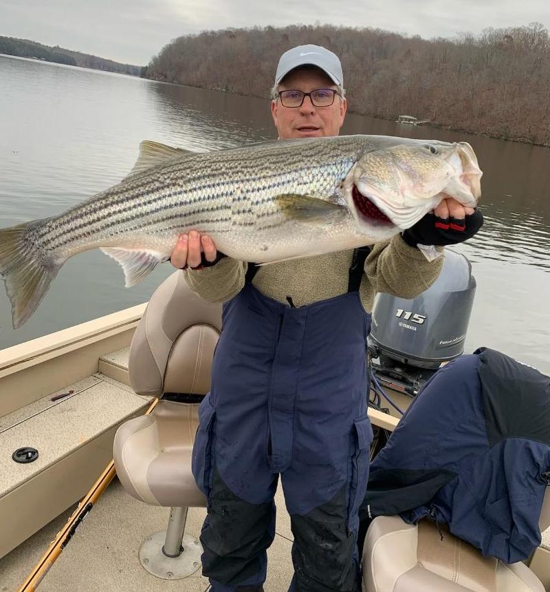December 2021 Smith Mountain Lake Fishing Report by Captain Dale Wilson