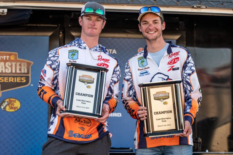 Carson-Newman Team Of Gaddis And Cully Earns Bassmaster College Series Win At Hartwell