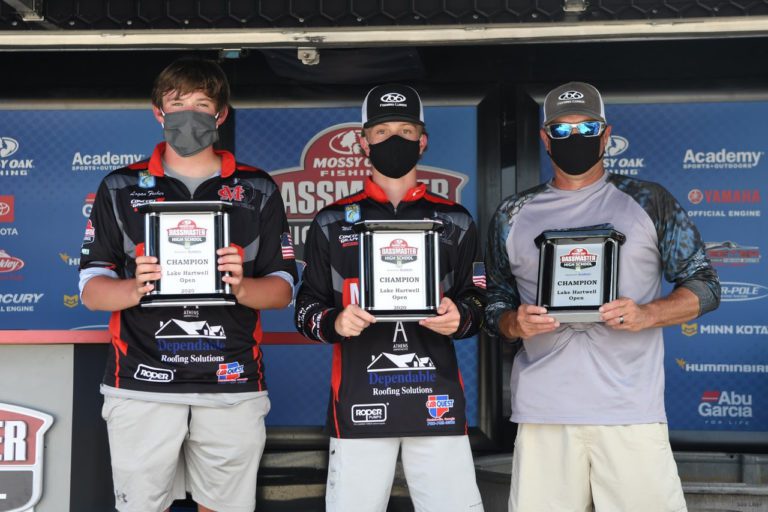 Fisher And Hart Use Months Of Recent Experience To Win Bassmaster High School Event On Hartwell