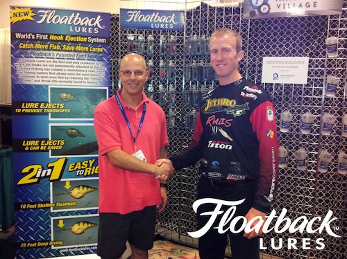 Brandon Card Signs a deal with  Floatback Lures