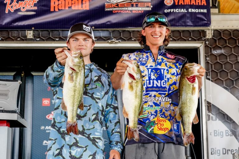 North Georgia’s Garbacz, Dunahoo Lead Bassmaster College Series Wild Card On Logan Martin