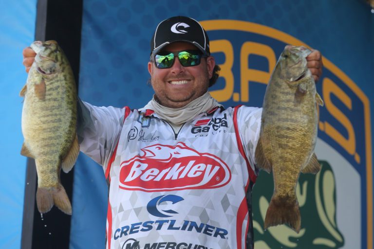 Cox Mixes Lake And River Work To Take Lead At Bassmaster Elite At St. Clair