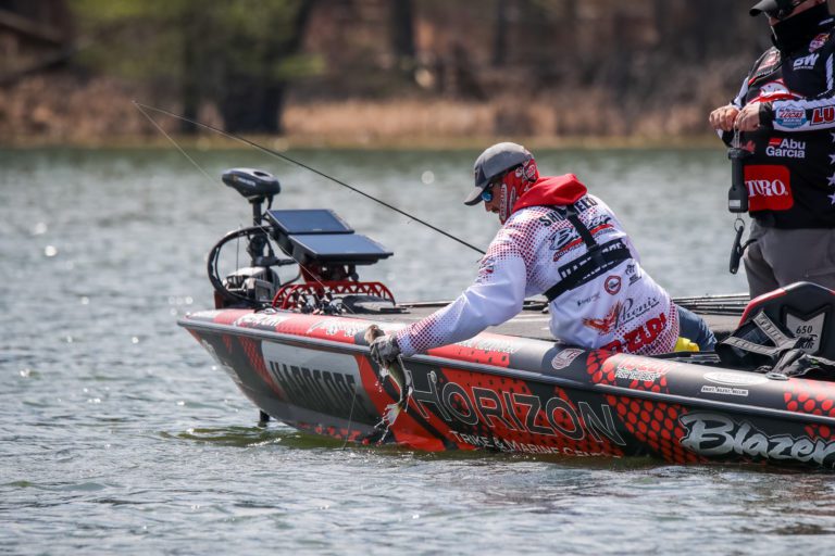 Shuffield Leads Day One of Major League Fishing’s Toro Stage 1 at Sam Rayburn Reservoir presented by Power-Pole