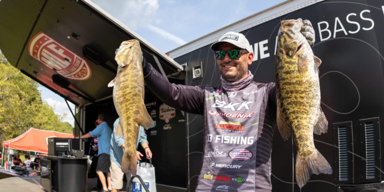 Italy’s Jacopo Gallelli Leads Day 1 of Tackle Warehouse Pro Circuit Lithium Pros Stop 3 on Pickwick Lake Presented by Covercraft