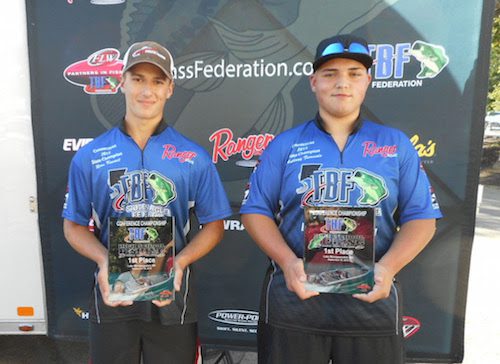 CONNECTICUT’S NORTH BRANFORD HIGH SCHOOL WINS TBF/FLW HIGH SCHOOL FISHING NORTHERN CONFERENCE CHAMPIONSHIP ON LAKE WINNIPESAUKEE
