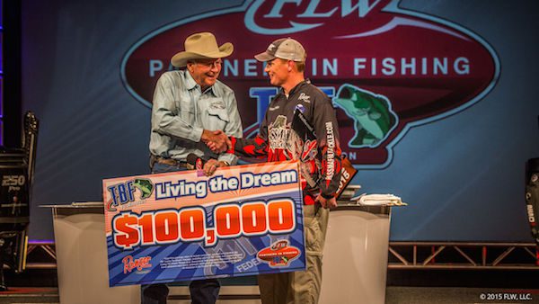 GORDON WINS TBF NATIONAL CHAMPIONSHIP, $100,000 “LIVING THE DREAM” PACKAGE