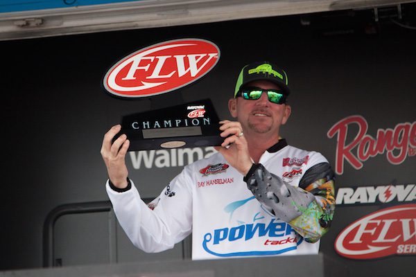 HANSELMAN WINS RAYOVAC FLW SERIES TEXAS DIVISION OPENER ON LAKE AMISTAD