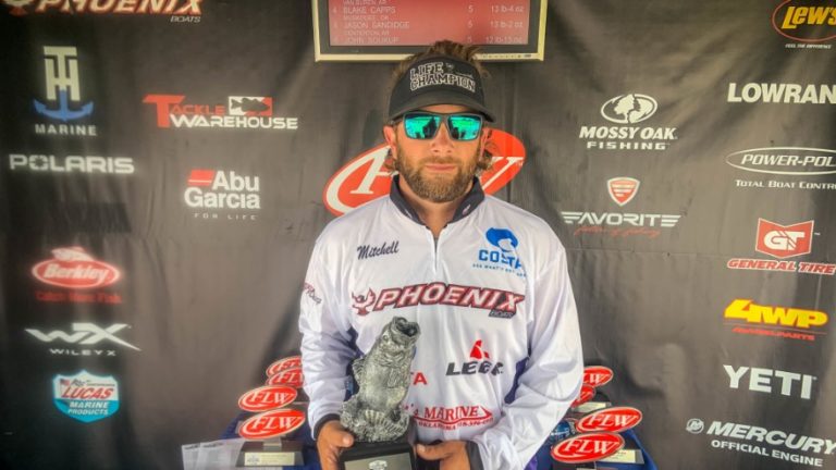 Skiatook’s Webb Wins Saturday, Eldon’s Fitzpatrick and Grove’s Gilbreath Tie Sunday at Phoenix Bass Fishing League Double-Header on Arkansas River