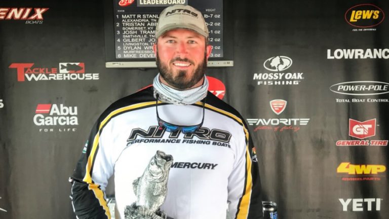Alexandria’s Stanley Wins Phoenix Bass Fishing League Mountain Division Event on Dale Hollow Lake