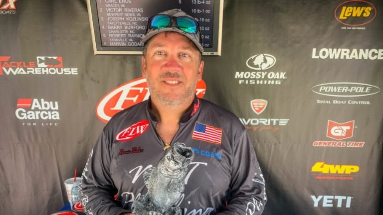 Providence Forge’s Baker Goes Two-for-Two – Wins Both Days of Phoenix Bass Fishing League Double-Header on Kerr Lake