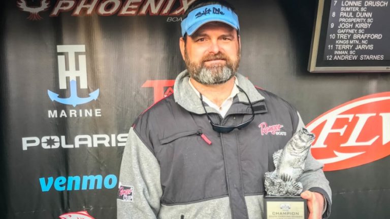 Fayetteville’s Guyot Earns Win at Phoenix Bass Fishing League Tournament on Lake Murray