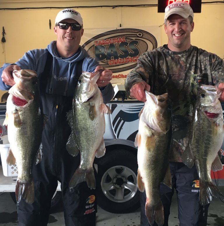 Patrick & Mark Williams Win Carolinas Bass Challenge SC Division March 10,2018 Santee Cooper