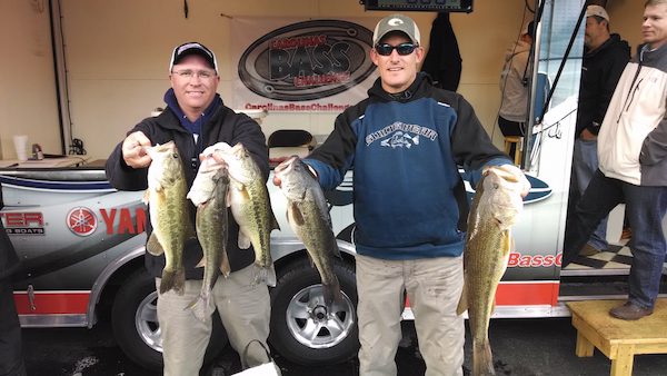 Thomas Hardwick & Tommy Williams Win Carolina’s Bass Challenge NC #1
