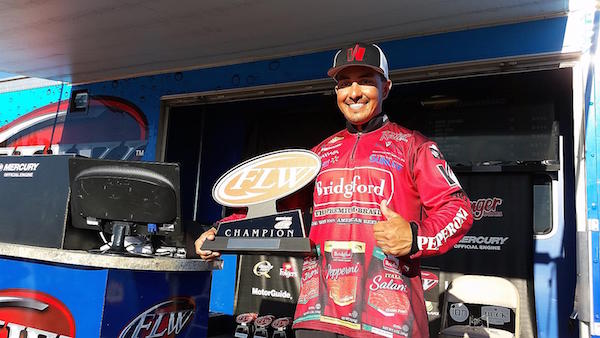 URIBE WINS RAYOVAC FLW SERIES WESTERN DIVISION EVENT ON LAKE HAVASU