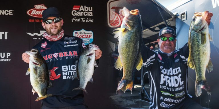 Johns and Dickerson Tied at Top After Day 1 of Tackle Warehouse Pro Circuit Googan Baits Stop 3 at Lake Murray