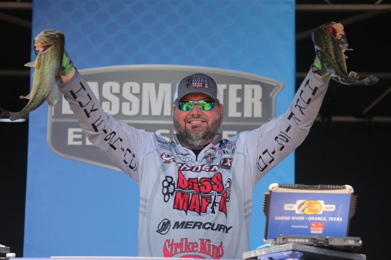 Hackney Holds Onto Lead At Bassmaster Elite Series Event On The Sabine River