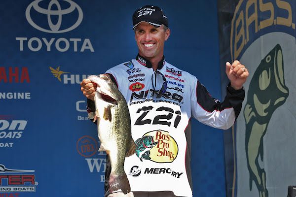 Evers Finds Fishing Tougher, Maintains BASSfest Lead