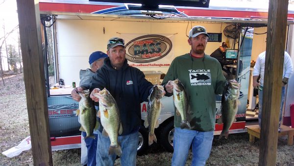 Chris Marshall & Josh Gardner win stop #1 Carolinas Bass Challenge SC Division