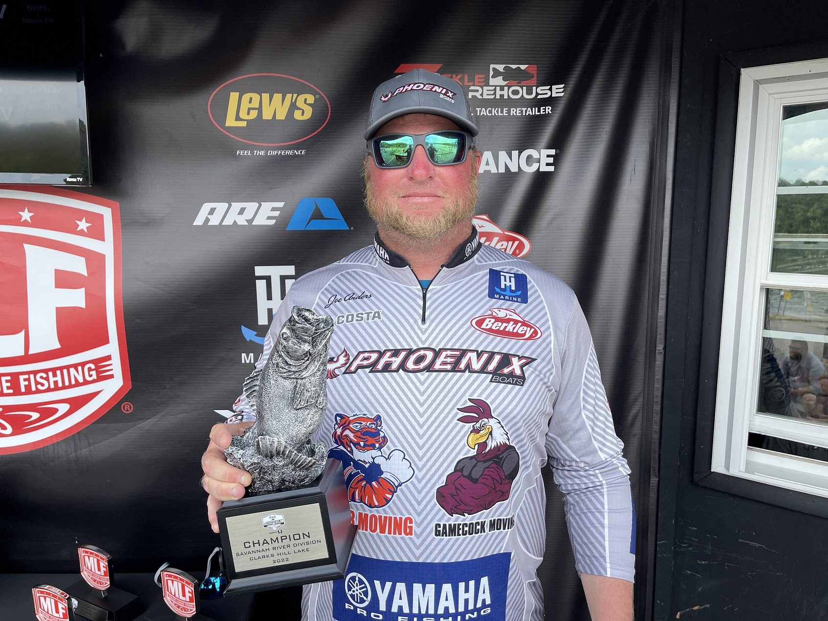 South Carolina’s Anders Claims Victory at Phoenix Bass Fishing League Event on Clarks Hill Lake