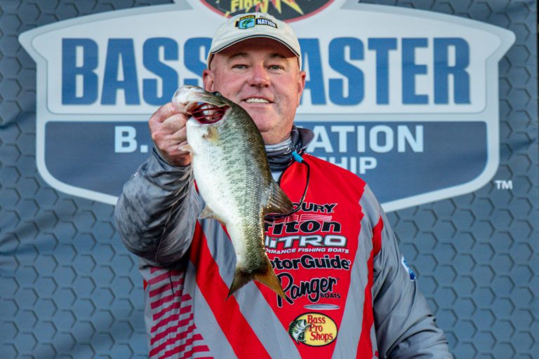 Carden Maintains B.A.S.S. Nation Championship Lead Despite Tough Day On Ouachita River