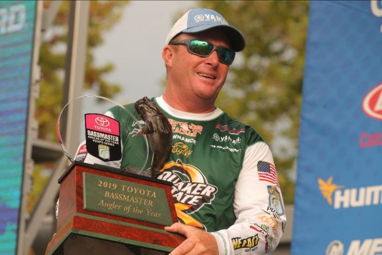 Canterbury Locks Up Toyota Bassmaster Angler Of The Year Title On Lake St. Clair