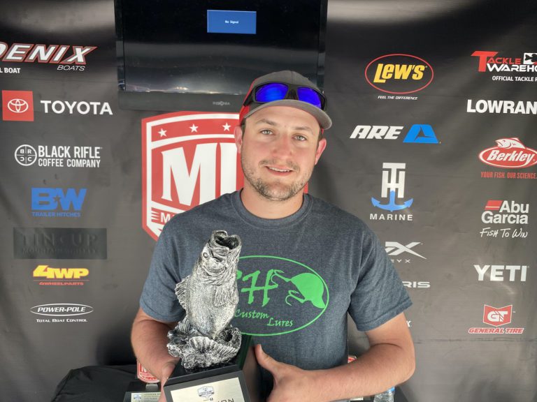 Indiana’s Hardesty Takes Top Spot at Phoenix Bass Fishing League Event on Rough River Lake