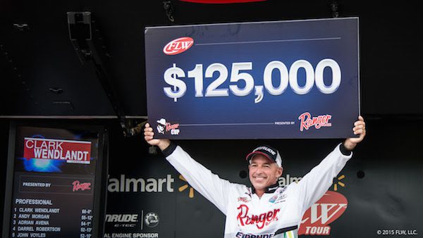 WENDLANDT WINS WALMART FLW TOUR ON POTOMAC RIVER PRESENTED BY RANGER BOATS