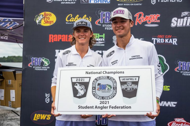 Pennsylvania’s Central High School Wins 2021 High School Fishing National Championship on Lake Hartwell