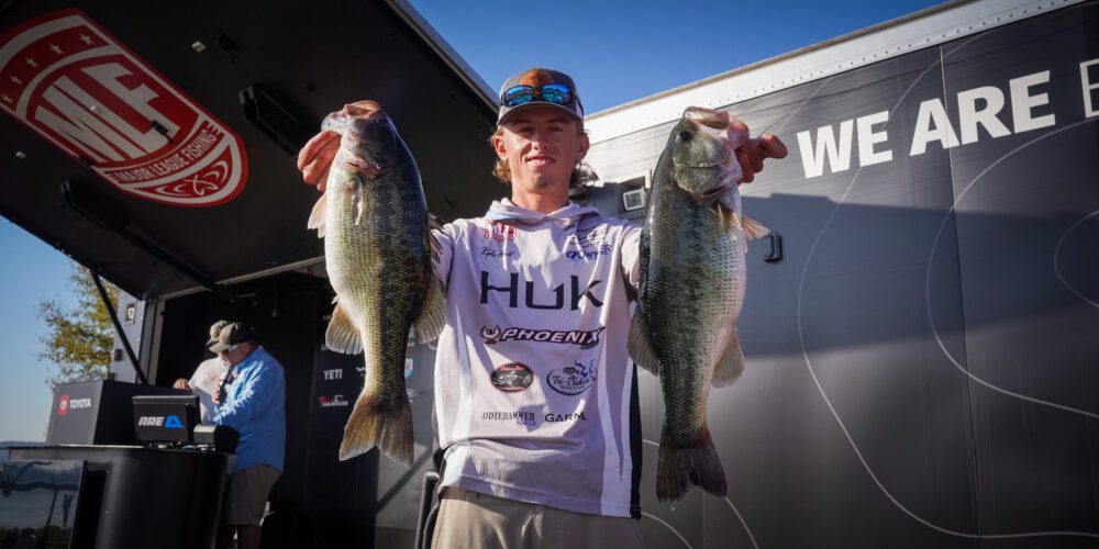 Kyle Hall Takes Day Two Lead at Toyota Series Championship Presented by A.R.E. on Lake Guntersville