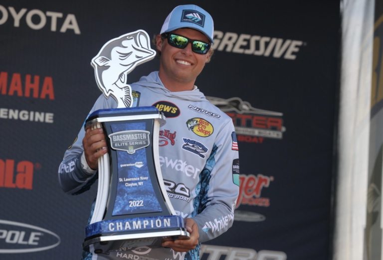 Przekurat Makes History With Bassmaster Elite Series Win At St. Lawrence