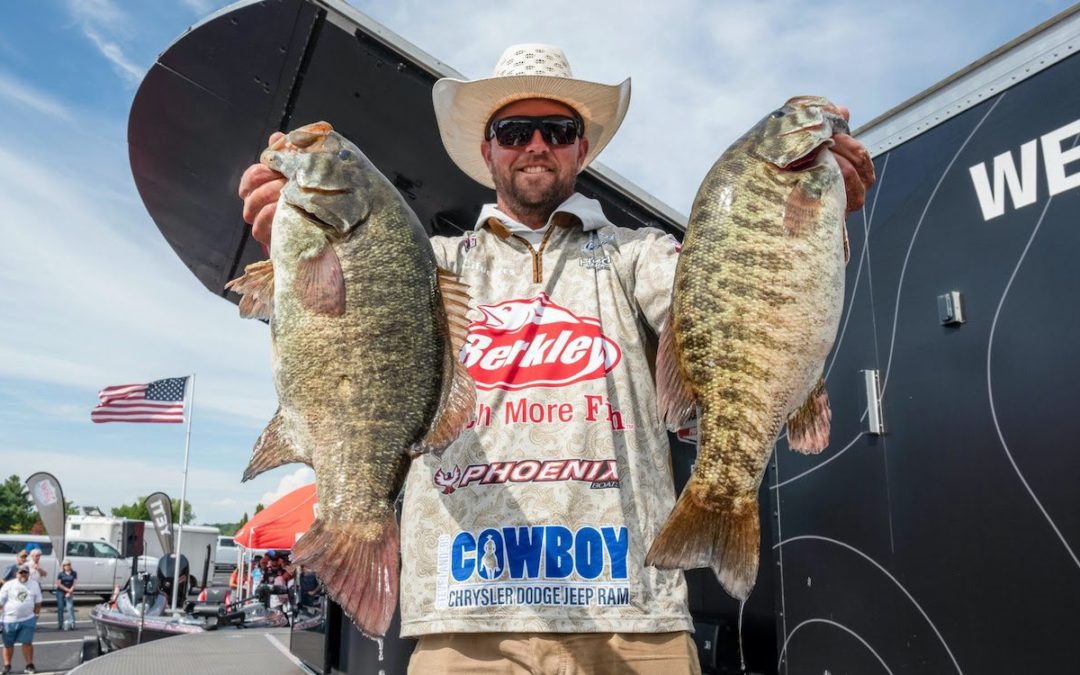 Cowboy Cifuentes Grabs Early Group A Lead at MLF Tackle Warehouse Pro Circuit TITLE Presented by Mercury on the St. Lawrence River