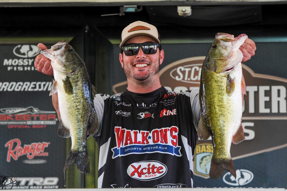 Big Afternoon Cull Helps Rivet Take Lead At Bassmaster Open On Sam Rayburn