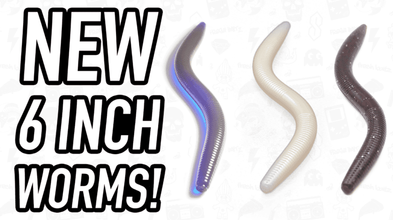 NEW 6-INCH WORMS ARE NOW AVAILABLE!