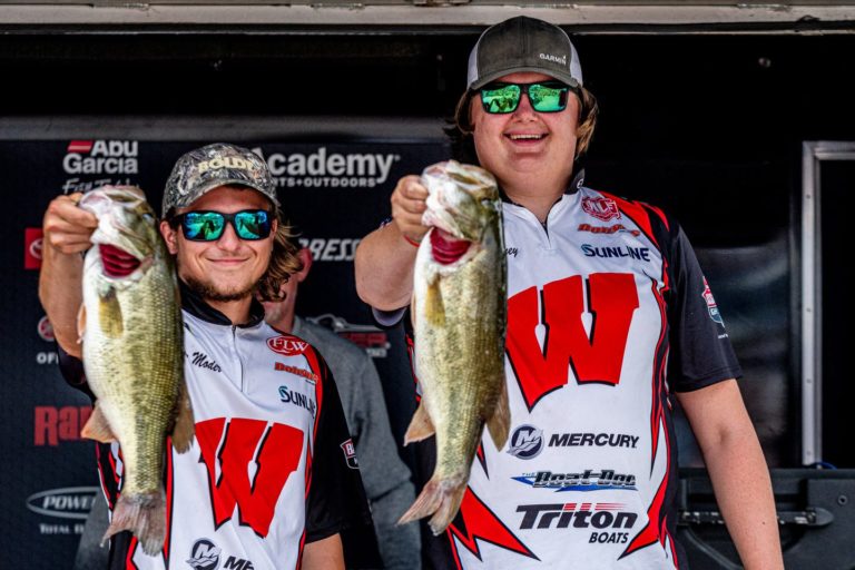 Wisconsin Duo Takes Lead In Bassmaster High School National Championship At Lake Hartwell