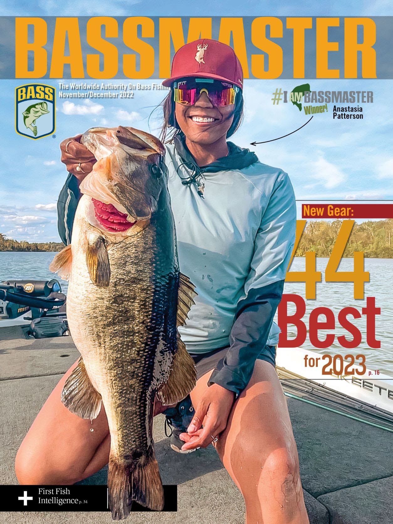 “I Am Bassmaster” Cover Honors Anastasia Patterson’s Passion For Sportfishing