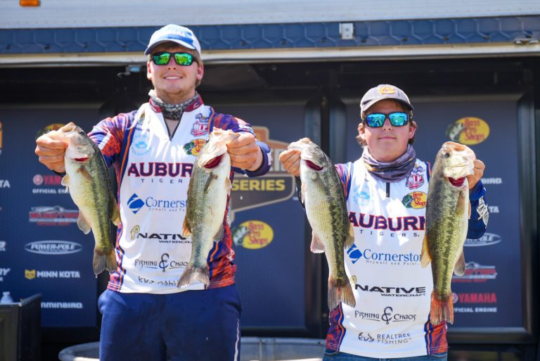 Auburn University Pair Takes Lead In Bassmaster College Series Event At Smith Lake