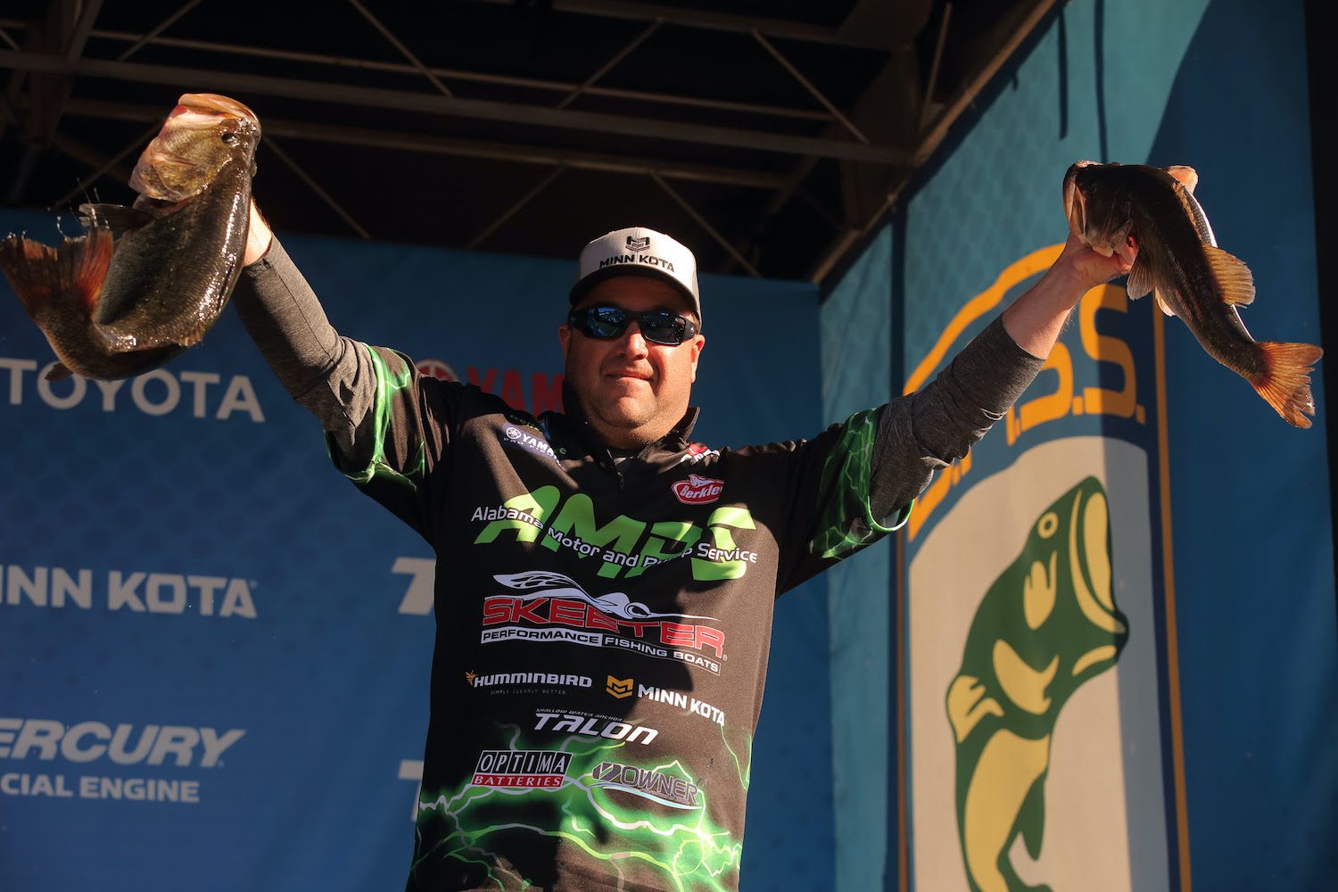 Jaye Relies On Experience To Claim Day 1 Lead In Bassmaster Elite At St. Johns River