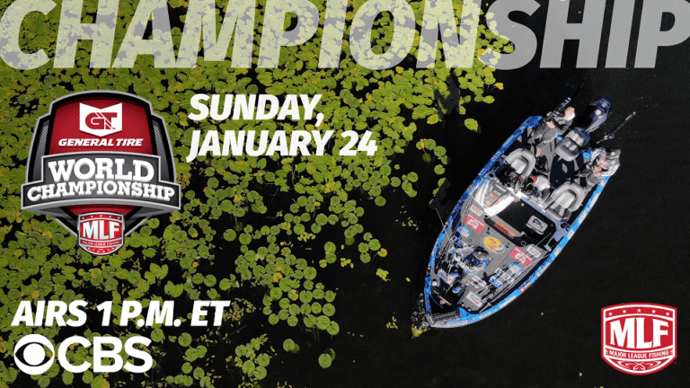 Major League Fishing General Tire World Championship presented by Bass Pro Shops to Air Sunday on CBS