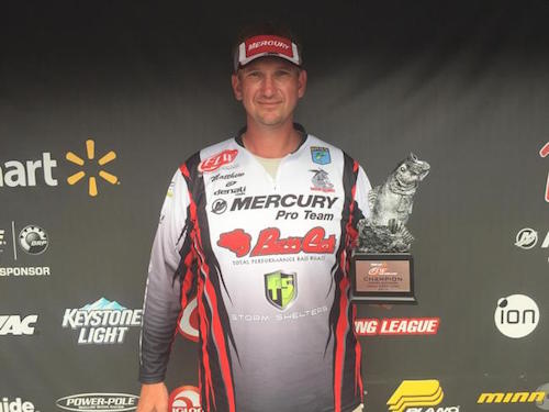 BECKLER, KNAACK TIE FOR WIN AT WALMART BASS FISHING LEAGUE OZARK DIVISION EVENT ON TABLE ROCK LAKE