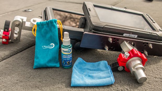First Look: Wave Away Sonar and GPS Cleaner By Walker Smith January 5,2017