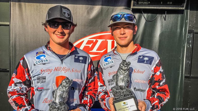 SPRING HILL HIGH SCHOOL WINS BASS PRO SHOPS FLW HIGH SCHOOL FISHING LAKE MURRAY OPEN PRESENTED BY BERKLEY
