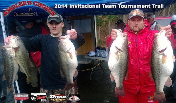 Angler's Choice Team Tournament Trail NC Division Falls Lake 3/23/14 Results