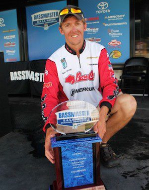 Wray seeks shelter, finds fish to win Central Divisional – 2014 B.A.S.S. Nation Central Divisional Lake Eufaula – McAlester, OK, Jun 4 – 6, 2014