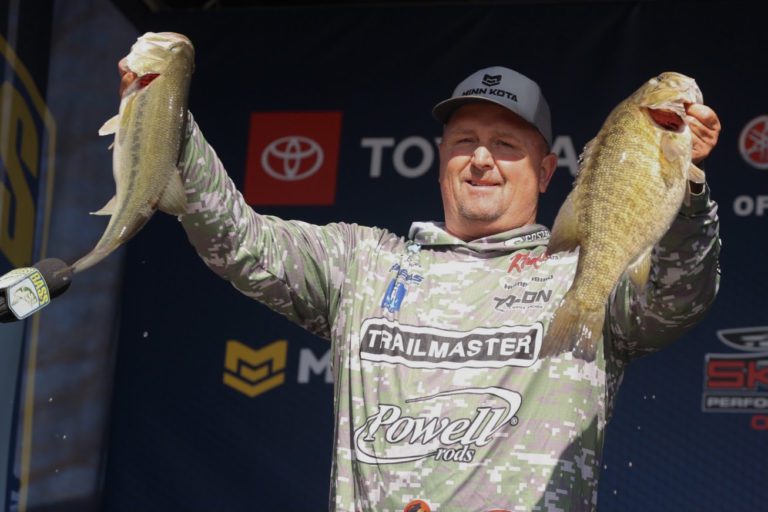 Despite Slower Day, Kreiger Maintains Lead At Bassmaster Elite At Pickwick