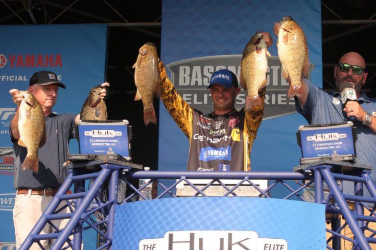 Matt Lee Jumps Ahead After First Round At St. Lawrence Bassmaster Elite