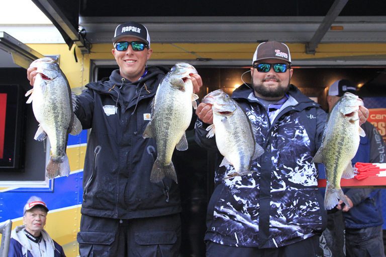 Bethel University Duo Takes Lead At Bassmaster College Series Event On Toledo Bend
