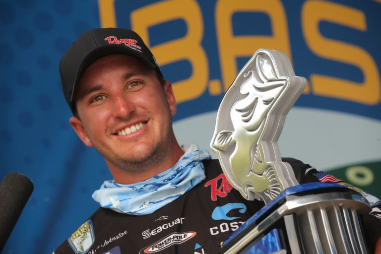 Johnston Battles Rough Water To Win Bassmaster Elite At St. Lawrence River  