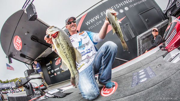 MORGAN GRABS LEAD AFTER DAY TWO OF WALMART FLW TOUR ON BEAVER LAKE PRESENTED BY RAYOVAC
